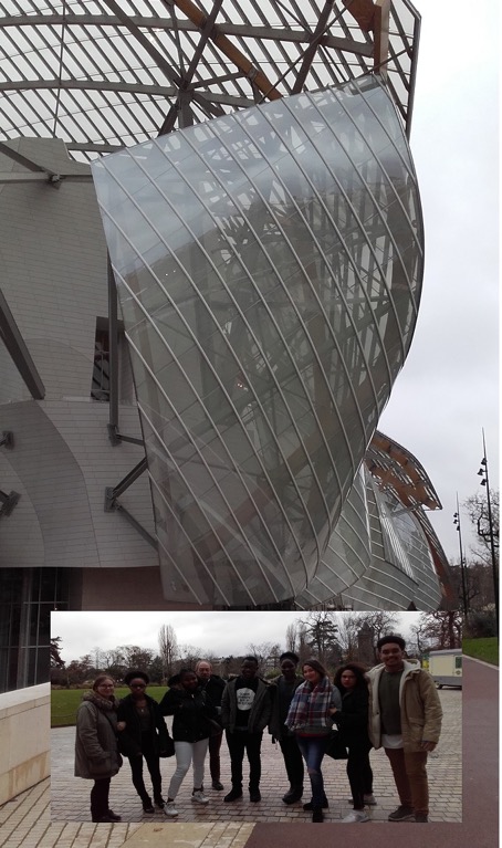 Lire la suite à propos de l’article Les 1ères du Lycée Romain Rolland de Goussainville à la la Fondation Vuitton
