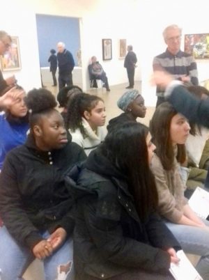 Lire la suite à propos de l’article La cohorte du lycée Alfred Nobel de Clichy-sous-Bois au musée Pompidou
