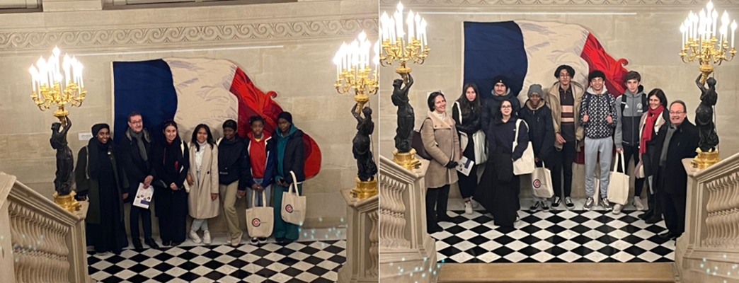Lire la suite à propos de l’article Visite du Conseil Constitutionnel avec les élèves des cohortes des Lycées Alfred Nobel de Clichy-sous-bois et Auguste Blanqui de Saint-Ouen