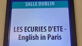 Lire la suite à propos de l’article Le stage English In Paris 2024 a commencé…bon courage aux stagiaires